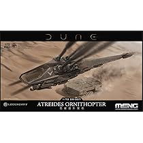 MENG DUNE Atreides Ornithopter 1/72 スケール Product News-Meng Model Takes Flight with Dune Atreides