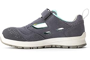 Sixton Damen Sicherheits-Sandale S1 Belvedere nach EN ISO 20345:2011 S1 SRC ESD grau Größe