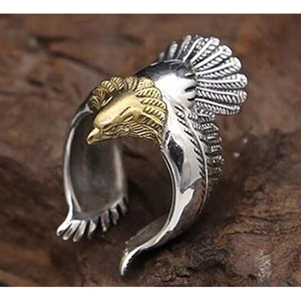 Moon And Star Ring Adjustable Vintage Ring Knuckle Joint Gold Ring Sil – AiHooP