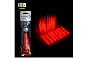 KNIXS - 50x Power Knicklichter, seit 15 Jahren in Profiqualität, Glowsticks 150 x 15 mm - Leuchtstäbe - 6-Farb-Mix oder einfarbig Leuchtend