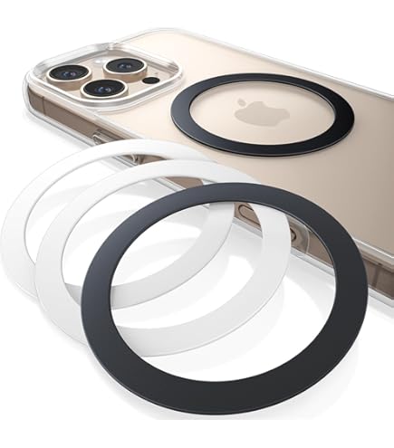 Anelli Magnetici Per Telefono 8 Pezzi - Supporto Universale Per Caricabatterie Wireless E Accessori Magnetici - Foto 2