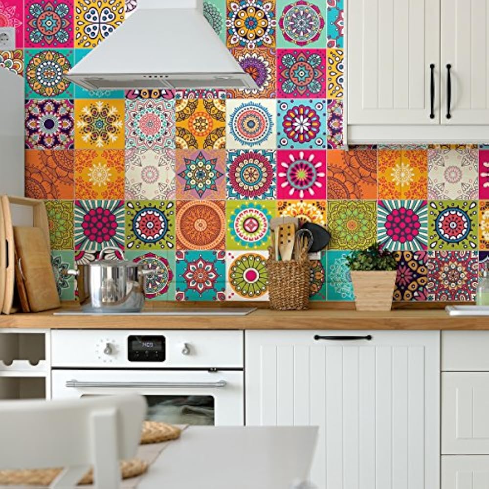 Самоклеющиеся плитки для стен на кухне