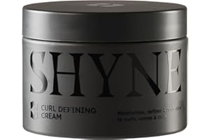 ShyneDurags Curl Cream | Curl Defining & Moisturising Styling Hair Cream for Men & Women | Perfect for Curls & Waves | 95% Natural Origin & Coconut Oil | Black Owned Beauty