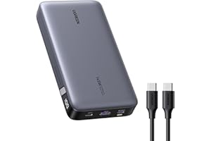 UGREEN Nexode Power Bank 145W 25000mAh, Caricatore Portatile Ricarica Rapida USB C PD 3.1 140W con Display, Compatibile con MacBook, iPhone 17 Pro Max Air/16, Galaxy S24 S23 Ultra, Dell