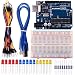 Produktbild Kuman K2 Basic Starter Kits für RobotKudao Basic-Projekt Starter Kit für Arduino UNO R3 mit USB-Kabel, UNO R3, Breadboard enthalten