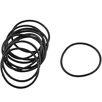 O-Ring In Gomma Nitrilica Sourcingmap - Diametro 37mm, Spessore 2mm, Conf. Da 10 Pezzi Per Idraulica E Meccanica