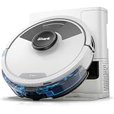 Shark Matrix Plus, 2-in-1 Robot Vacuum and Mop, WiFi/App, White | Automatic Emptying, LiDAR Mapping and CleanEdge Technology,