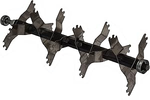 FIXEDBYU Repuesto y accesorios aptos para Parkside, ventilador de césped eléctrico vertical, rodillo de ventilador, rodillo para PLV 1500 B1 LIDL IAN345328 LIDL IAN 345328 LIDL IAN 345328 (rodillo vertical)