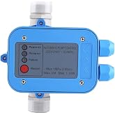 Automatic Water Pump Controller with Electronic Switch, Pressure Regulator for Self-Priming, Jet and Garden Pumps, Easy Insta