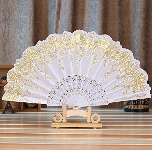 Axiba China wind bronzing fan lady folding dance Fan