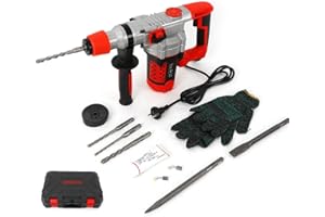 DDZCOZY Martello perforatore elettrico 2200 W martello scalpello, martello di demolizione per cemento armato, mattonelle, 220 V