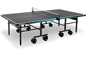 ‎JOOLA JOOLA Outdoor Tischtennisplatte NOVA – wetterfest, klappbar, höhenverstellbar mit Tischtennis Netz