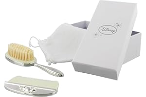 Disney DI128 Winnie The Pooh Silverplated Brush and Comb Set