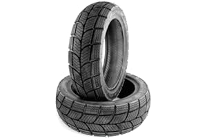 SCOOTER-PROSPORTS KENDA Winter Roller Reifen Set Satz - Vorne + Hinten 120/70-12 + 130/70-12 M+S Winterreifen für Speedfight 1 2 CPI Keeway Yamaha MBK