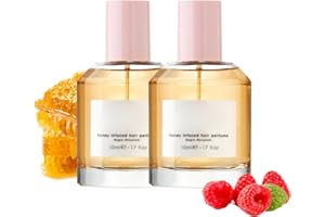 JIANGSHAN Honey Infused Hair Perfume, Alcohol-Free Hair Fragrance, Floral Perfume Spray for Hair, Notes of Sweet Honey Blended Into Spring Florals (2pc)