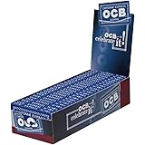 Zigarettenpapier OCB Blau Gummizug 25 Heftchen à 100 Blättchen
