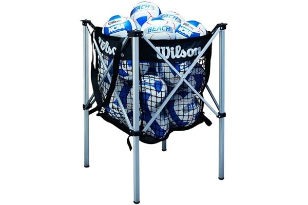 Wilson Beach Volleyball, Chariot à ballons, Avec filet inclus