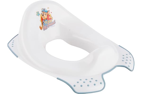 Keeeper Pat' Patrouille Siège de Toilette pour Bébé, De 18 Mois à 4 Ans Environ, Anti-Dérapant, Ewa, Blanc