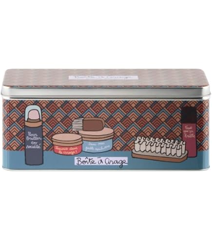 Boîtes Métal Pour Levure Et Sucre Vanillé - Conservation Optimale - H7.5xL7.5xP10cm