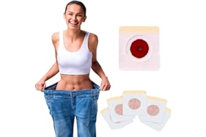 ‎ZAVONIRAE Slimming Patch, Slim Patch, Pack of 60 Weight Loss Stickers, Fat Burning on the Abdomen, Bucket Waist, Belly Fat Waist, Anti Cellulite, Quick Weight Loss Non-Irritating