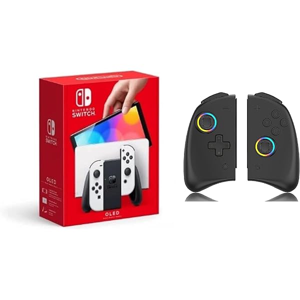 Nintendo Switch Nintendo Switch NINTENDO SWITCH JOY-CON Nintendo Switch OLED model With White Joy-Con Bundled With