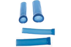 JSSMATE 2PC Silikonhylsa för penisförstoring Extender Stretcher Pump Hanger Enlarger Penis sleeve (Small 5.7"L x 0.75W)