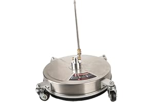 BSTCAR 15 39×39×17 15-calowa Myjka Ciśnieniowa Profesjonalna Myjka 4000 Psi z 4 Kołami 1 4-calowe Szybkie Złącze