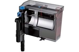 GRECH CBG-800 Filtro Trasero para Colgar esterilizador UV de 5 W, 20-50 galones/211 GPH, Negro