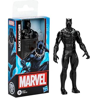 Marvel Black Panther 6-in Basic Action Figure, Toys for Kids Ages 4 and up