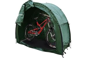 CAVE INNOVATIONS Outdoor Bike Storage and Mobility Scooter Shelter | Bicycle Cover and Garden Bike Storage Shed | Tidy Tent Large Bike Cover | Portable Bicycle Tent for Up to 3 Bicycles | Waterproof Bike Rain Shelter