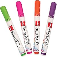 Cello Whitemate Whiteboard Markers - Set of 6 (Multicolored)