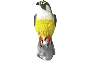 EDM PERAGASHOP Statua Falco 39CM APPENDIBILE DISSUASORE SPAVENTA PASSERI PICCIONI COLOMBI