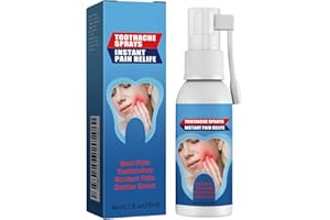 KOAHDE Spray zur Linderung von Zahnschmerzen, Mundpflegespray auf pflanzlicher Basis, tragbares Mundspray für Zahnschmerzen, Sprays zur Reparatur des Zahnfleisches, Zahnschmerzen, Zahnfleisch,
