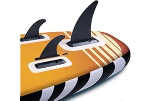 Rolimate SUP/Surf Universal 8.7 Pollici/4.7 Pollici, Pinne di ricambio per tavola da surf Stand Up Paddle Board Tavola da surf Centrale Pinna centrale lunga