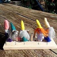 Kleine Fingerpuppen, Filz, Filzpuppe, Zwerge
