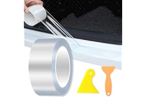 XZEIT Película Protectora autoadhesiva para el automóvil, película Protectora para el umbral de la Puerta del automóvil, para la protección de la Puerta del automóvil/del umbral de la Puerta (5 cm ×