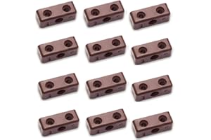 TERF® 50 Pcs Heavy Duty Modesty Block Wood & Furniture Jointing Connector - Brown