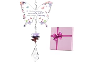 KAAYEE Geschenke für Frauen, Kristall Sonnenfänger Geschenke für Beste Freundin Schwester Kollegin Tochter zum Geburtstag Weihnachten, Geburtstagsgeschenk für Frauen