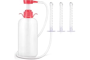 XOCOME Wiederverwendbares Vaginal Cleansing System - Vaginal Cleanser Douche für Frauen, halten Sie sich sauber, ungiftig, 100% sicher, Kapazität 600 ml