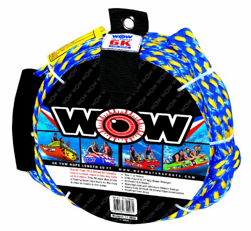WOW World of Watersports, Tow Ropes, Floating Foam Buoys, Minimum Stretch