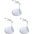 DDUNG SEOL Doll Stand 2023 - Clear Doll Stand For 0.5" To 10" Dolls And Action Figures (3-Pack)
