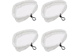 TOMKITY 4 Pezzi Panni Universali Scopa a Vapore Lavabile Pulizia Pad Cover per Vax S1S2 H2o X5 S302 S001 Steam Mop