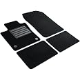Set Tappeti Auto Velours per Renault Modus 05-12 | moto-MOLTICO Nero