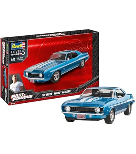 REVELL 67692 MAQUETTE MODEL SET F&F DOMINIC'S 1971 PLYMOUTH