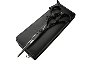 Sharonds 6 pouces Professional Ciseaux de coiffure, salon de lissage et ciseaux à effiler, ciseaux à cheveux en 440 C