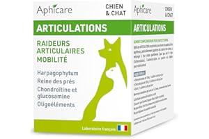 Aphicare - Articulation - Souplesse et mobilité - Poudre 100 GR -Harpagophytum - Chondroïtine - glucosamine - Fabriqué en France