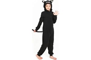 Sincere Party Fleece Combination for Kids Unisex Animal Costume