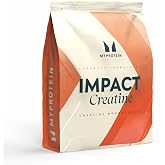 Myprotein Creatine Monohydrate Powder, Unflavored, 500 g | 3 grams of creatine per serving; improves performance and power in