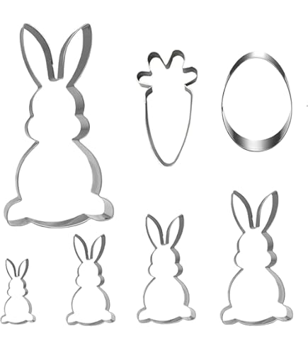 Tagliabiscotti Coniglio Pasqua Zenker - Formina Acciaio Inox Per Dolci E Cioccolato - Foto 8