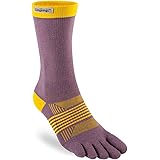 Injinji Women's Trail Mid-Weight Crew Blossom M/L (40,5-44), Calzini Trail Dita Separate